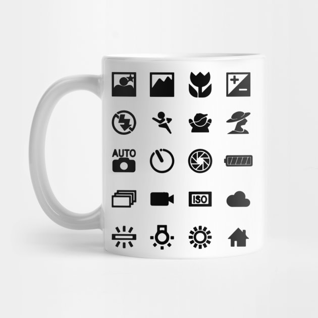 photography symbols by nomadearthdesign